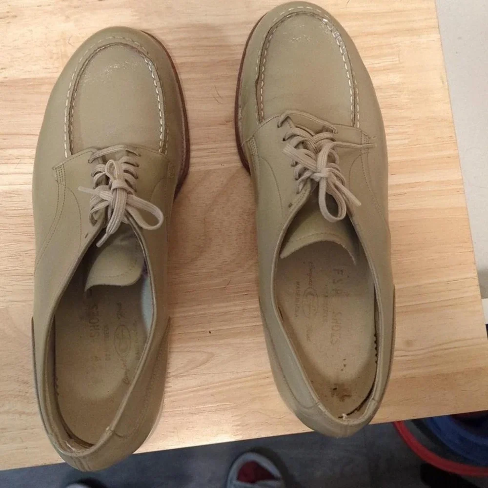 VTG FSP shoes by Musebeck derby shoes 8.5 comfort‎ fit made in USA